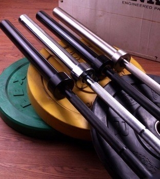Equipamento de Treinamento de Força Universal Barra de Barra com acabamento de prata de cromo duro