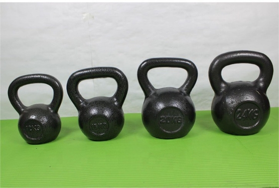 Ginásio Fitness Unisexo Colorido Pintado Ferro Fundido Kettlebells para Treinamento de Força