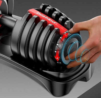 Gimnástico Comercial Treinamento de Pesos Gratuito Dumbbells ajustáveis Opcional Cor do Quadro Selecionável
