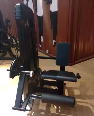 Bodybuilding Pin Load Selection Sentado máquina de extensão de perna para treinamento funcional