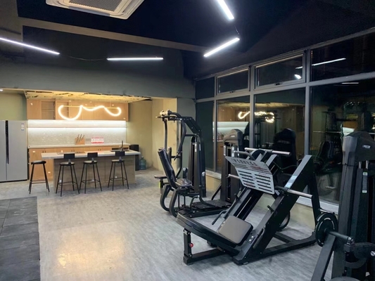 Outras capacidades Equipamento de ginástica Máquina de agachamento hack com cor de quadro selecionável opcional
