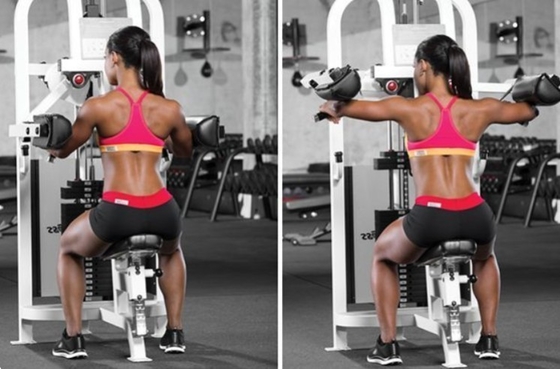 Fitness Sport Medium Loader Pin Loaded Sentado lateral Shoulder Lift Machine para ginásio