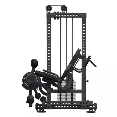 Máquinas de seleção de carga de carrosseria de pin Leg Press Leg Curl Leg Extension Machine Dual