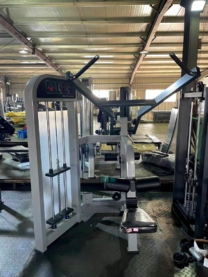 Equipamento de ginástica com sistema de seleção de carga de alfinete profissional