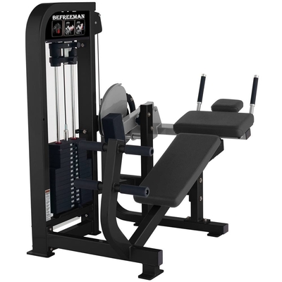Aço Q235 Commercial Pin Carregado Sentado Crunch Máquina Abdominal para Exercício Interior