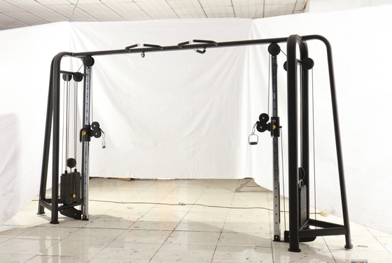 Medium Loader Equipamento de ginástica Pulley ajustável Exercício de volta Squat Rack Cable Crossover Machine