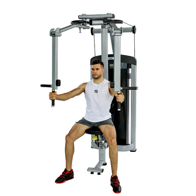Commercial Medium Loader Fitness Gym Força Treinamento Pin Seleção de Carga Pec Fly Machine