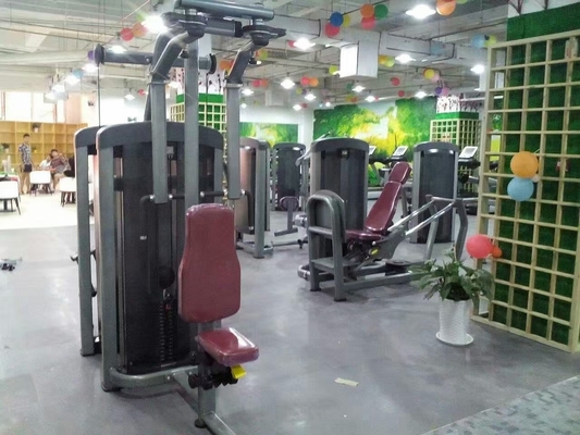 Commercial Medium Loader Fitness Gym Força Treinamento Pin Seleção de Carga Pec Fly Machine