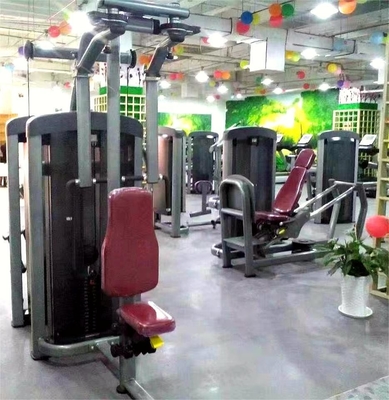Commercial Medium Loader Fitness Gym Força Treinamento Pin Seleção de Carga Pec Fly Machine