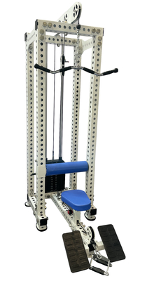 Equipamento de fitness comercial do ginásio universal 2 em 1 Lat Puxa para baixo e máquina de remo baixa