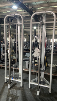 Lat Pulldown Row Fly Machine Equipamento de fitness para peso empilhadeira pin carregado ginásio em casa