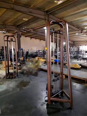 Lat Pulldown Row Fly Machine Equipamento de fitness para peso empilhadeira pin carregado ginásio em casa