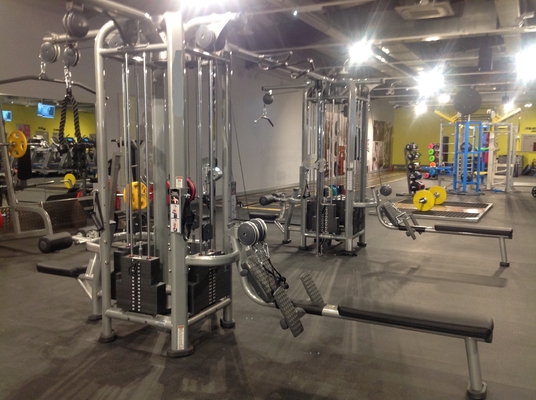 8 Estações Multi Gym Perfeito para Treinamento de Força e Cable Crossover Exercícios de Peito