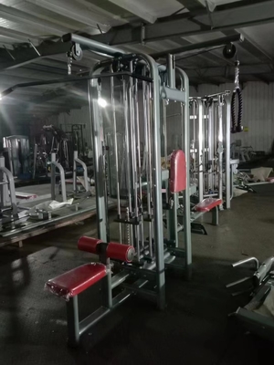 8 Estações Multi Gym Perfeito para Treinamento de Força e Cable Crossover Exercícios de Peito