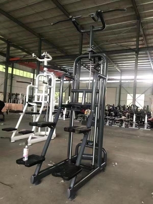 Medium Loader Força Treinamento Assist Chin Dip Machine Opcional Selecionável Cor do quadro