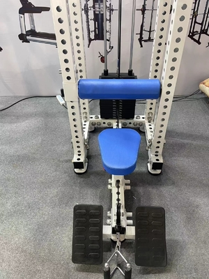 Centro de fitness 2 em 1 Lat Pull Down Low Row Tubos espessura 3,0 mm Equipamentos comerciais