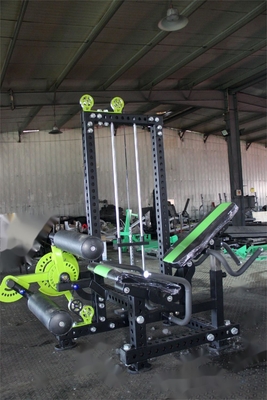 Máquina de treino funcional 3 em 1 Extenção de perna de treino Equipamento de curva de perna para comercial