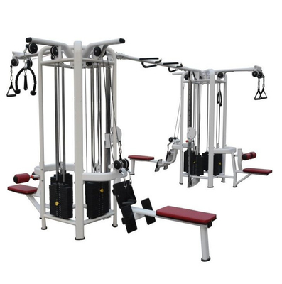 Treinamento de força de grande carga Multi Station Cable Crossover para fitness personalizado