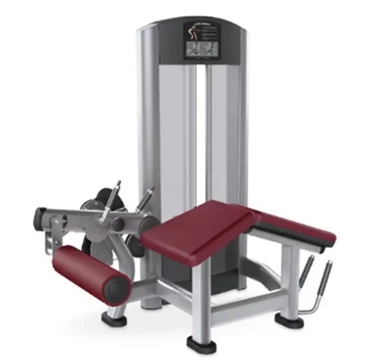Equipamento de ginástica de aço Pin carregado Ajustável de extensão de perna sentada e curva de perna inclina função dupla