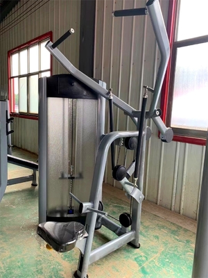 Equipamento de ginástica comercial de aço personalizado Lat Pulldown para entusiastas de ginástica