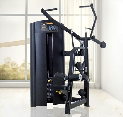 Equipamento de ginástica comercial de aço personalizado Lat Pulldown para entusiastas de ginástica