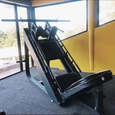 Medium Loader Super Squat Machine 45 graus combo de pressão de perna de cadeira de rodas