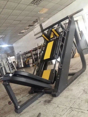 Medium Loader Super Squat Machine 45 graus combo de pressão de perna de cadeira de rodas
