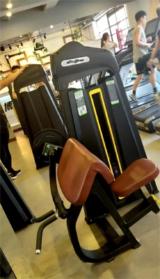 Pin Carregado Sente ombros de volta Treino Camber Curl Biceps máquina para o seu ginásio