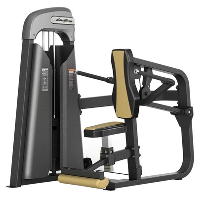 Equipamento de ginástica de construção do corpo Peito ombro Exercício Triceps Máquina feita de aço Q235