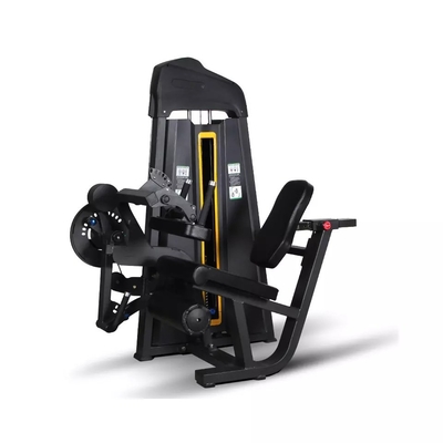 Máquinas de seleção de carga de alfinetes Quadríceps sentados ajustáveis Equipamento de ginástica para exercícios de bezerro