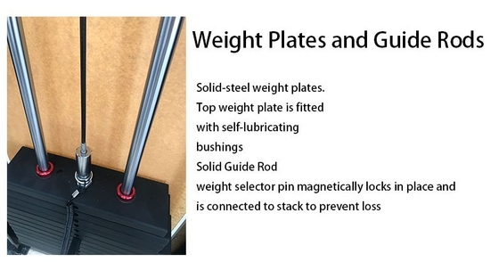 Equipamento de fitness Máquina de adutor de quadril com 226 kg de peso e material de aço
