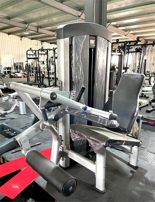 Máquina de enrolar pernas de extensão comercial de aço com assento e carga de alfinete ajustáveis
