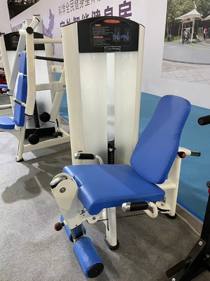 Extensão de perna sentada ajustável para quadríceps e coxas Loader médio personalizado