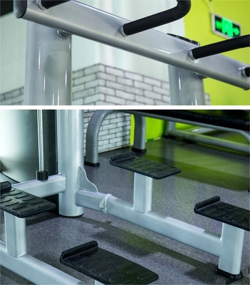 Pin de aço carregado Pull Up Bar Triceps Deltoids Workout Assisted Chin Dip Machine para aço