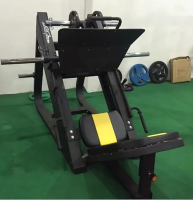 Body Building Pulldown Freeman 45 graus máquina de pressão de perna para treinamento de carregador médio