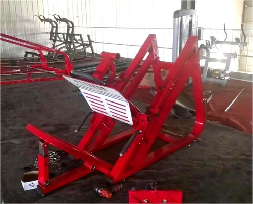Body Building Pulldown Freeman 45 graus máquina de pressão de perna para treinamento de carregador médio