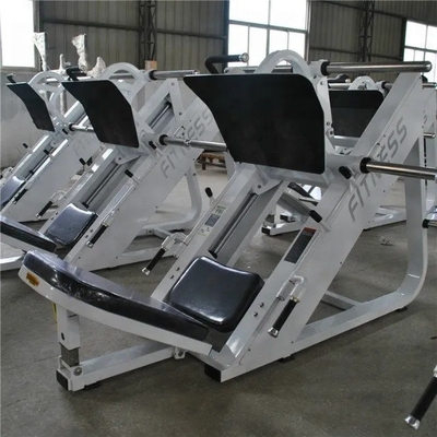 Body Building Pulldown Freeman 45 graus máquina de pressão de perna para treinamento de carregador médio