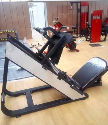 Body Building Pulldown Freeman 45 graus máquina de pressão de perna para treinamento de carregador médio