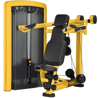 Máquina de prensagem de ombro de carregador médio com pin de carga para exercícios comerciais de braços e costas