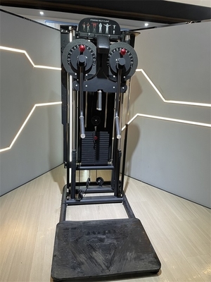 Equipamento de ginástica multifunção para extensão do ombro e elevação lateral em pé