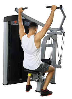 1600*1500*2000mm Dezhou Pin Loaded Gym Fitness Equipment Pulldown Machine com aço