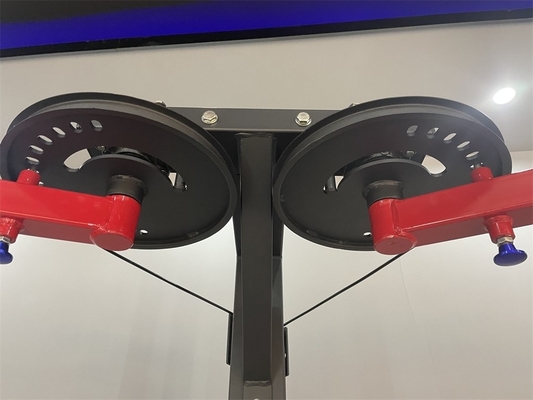 Máquina de exercício comercial de carga média Equipamento de seleção de mosca peitoral/deltoide traseiro