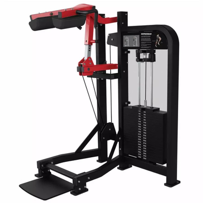 Construção do corpo Medium Loader Standing Calf elevação máquina para ginásio Exercício de força das pernas