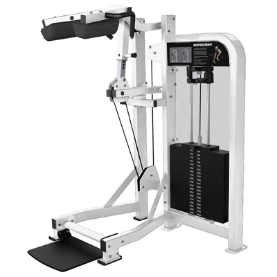 Construção do corpo Medium Loader Standing Calf elevação máquina para ginásio Exercício de força das pernas