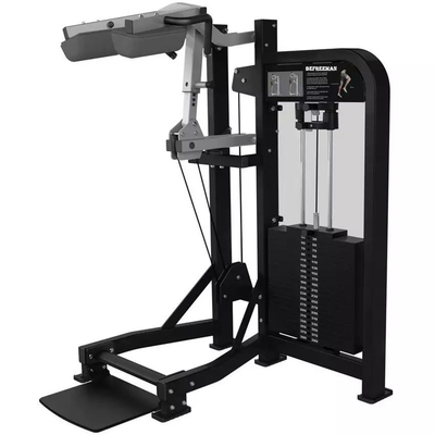 Construção do corpo Medium Loader Standing Calf elevação máquina para ginásio Exercício de força das pernas