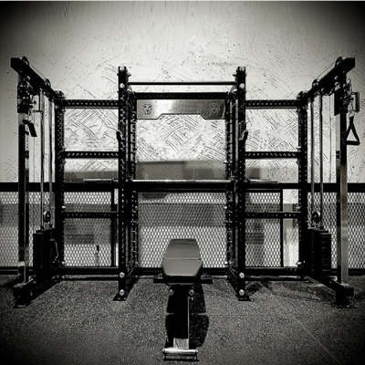 Máquinas desportivas Fitness Power Rack para equipamentos de ginástica de cores personalizadas Comercial