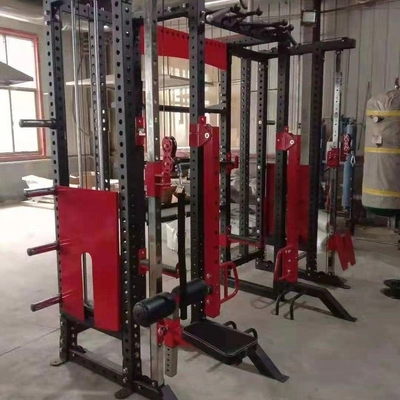 Máquinas desportivas Fitness Power Rack para equipamentos de ginástica de cores personalizadas Comercial