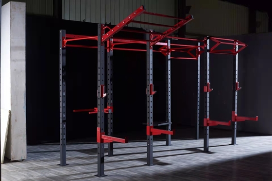 Máquinas desportivas Fitness Power Rack para equipamentos de ginástica de cores personalizadas Comercial