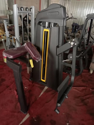 Medium Loader Gym Fitness Equipment Pin Loaded Seated Bicep Curl Machine para treino