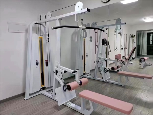 Medium Loader Multi Station Gym Equipamento de musculação para treinamento de força 8 Station